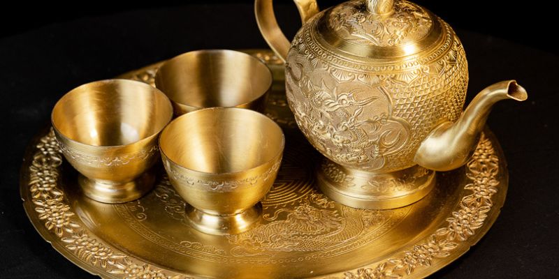 Phụ kiện thờ cúng dát vàng phong thủy