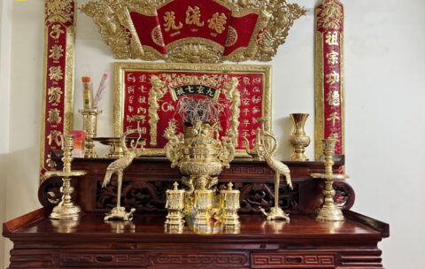 Hướng dẫn chọn đồ đồng thờ cúng hợp phong thủy