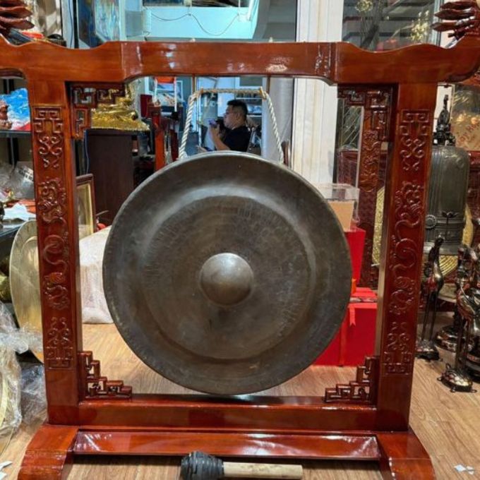 Chiêng đồng lớn đường kính 70cm Nặng 15,6KG