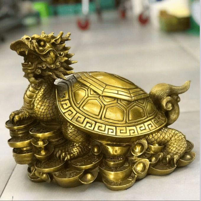 Tượng đồng Long Quy bát hợp phong thủy | Đầy đủ kích thước